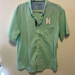 Brand: Izod | *NWT* Short Sleeved Button Up
